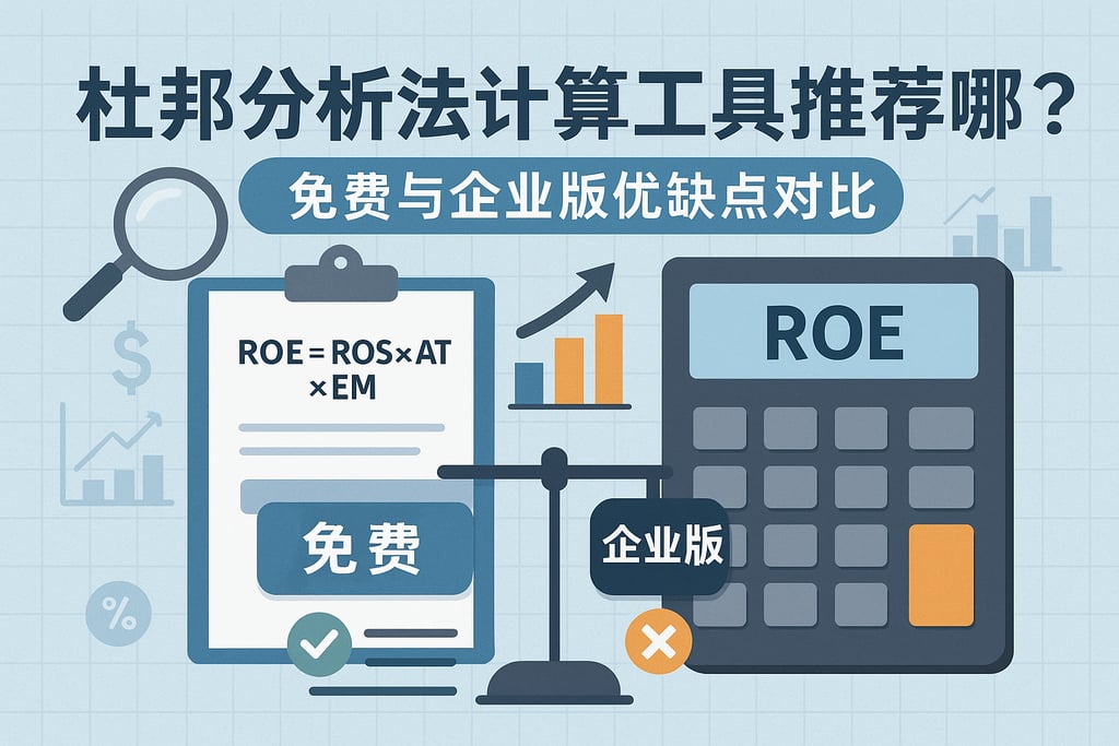 杜邦分析法计算工具推荐哪些？免费与企业版优缺点对比