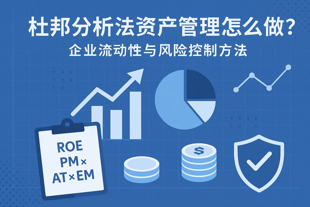 杜邦分析法资产管理怎么做？企业流动性与风险控制方法