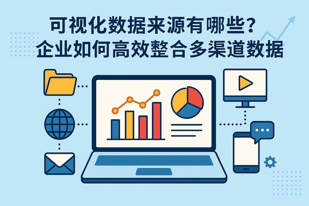 可视化数据来源有哪些?企业如何高效整合多渠道数据? - FineReport报表知识库