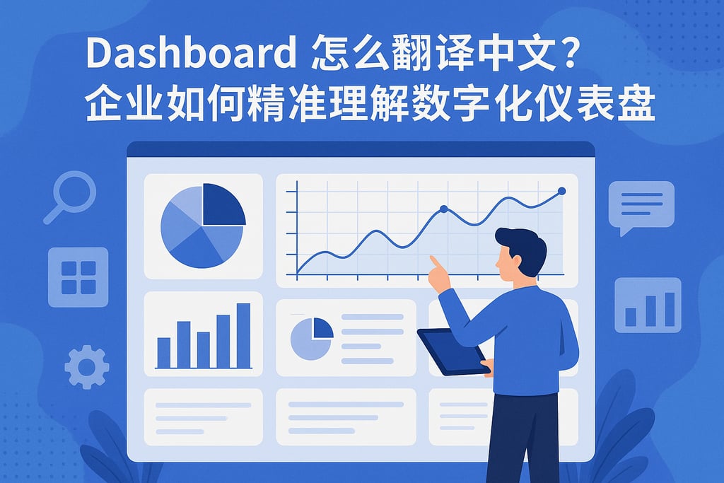 dashboard翻译中文怎么做？企业如何精准理解数字化仪表盘