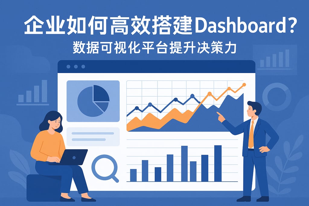 企业如何高效搭建dashboard？数据可视化平台提升决策力