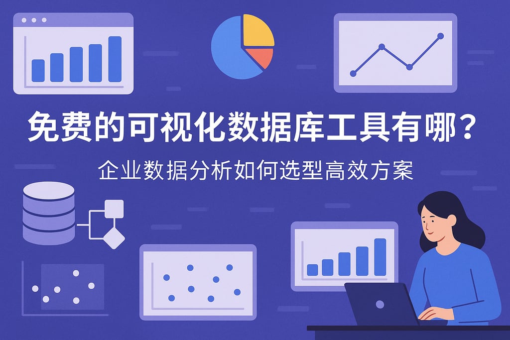 免费的可视化数据库工具有哪些？企业数据分析如何选型高效方案