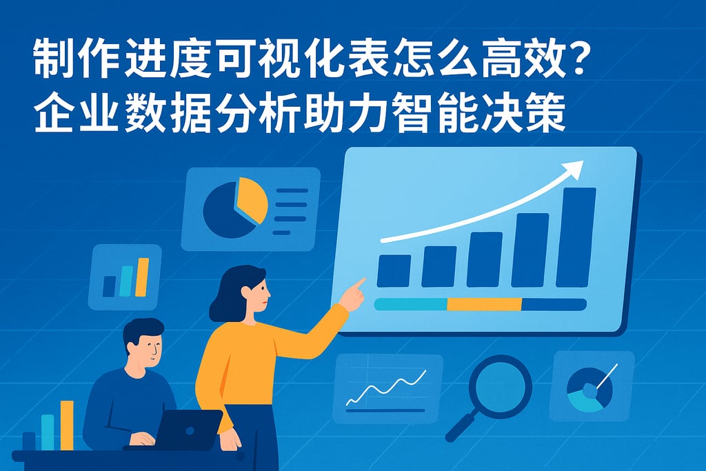 制作进步可视化表怎么高效？企业数据分析助力智能决策