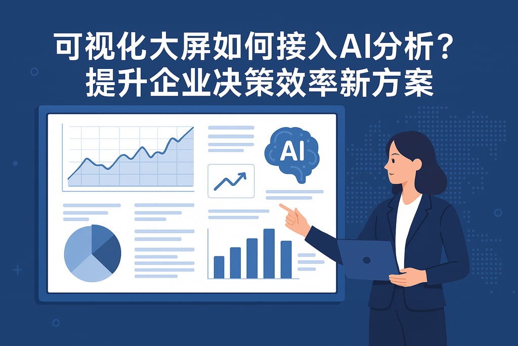 可视化大屏如何接入AI分析？提升企业决策效率新方案