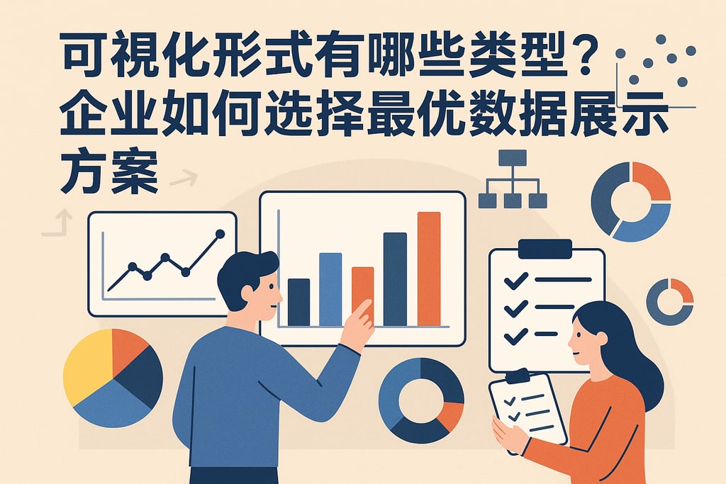 可视化形式有哪些类型？企业如何选择最优数据展示方案