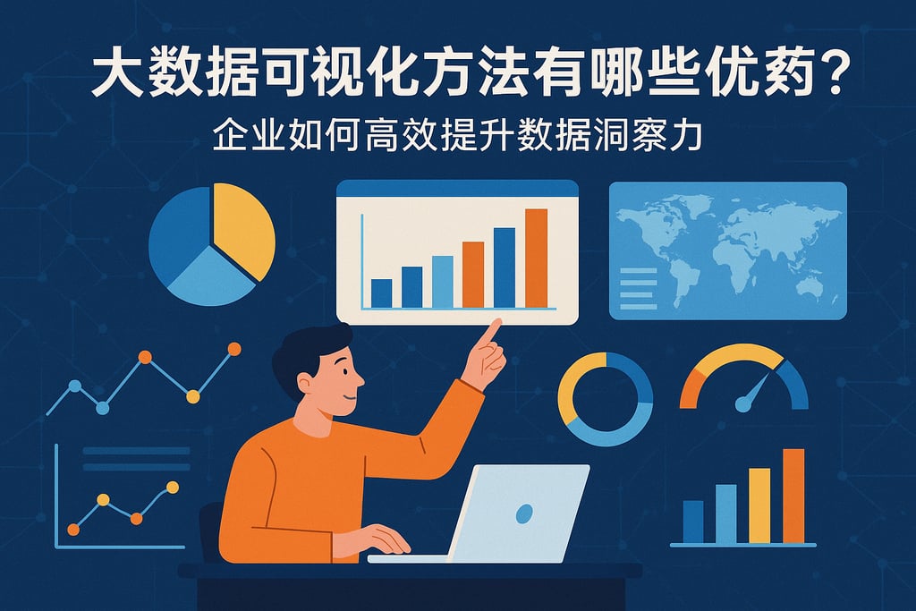 大数据可视化方法有哪些优势？企业如何高效提升数据洞察力
