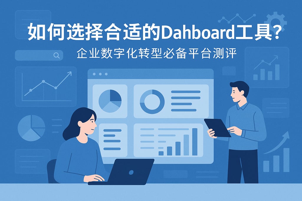 如何选择合适的dashboard工具？企业数字化转型必备平台测评