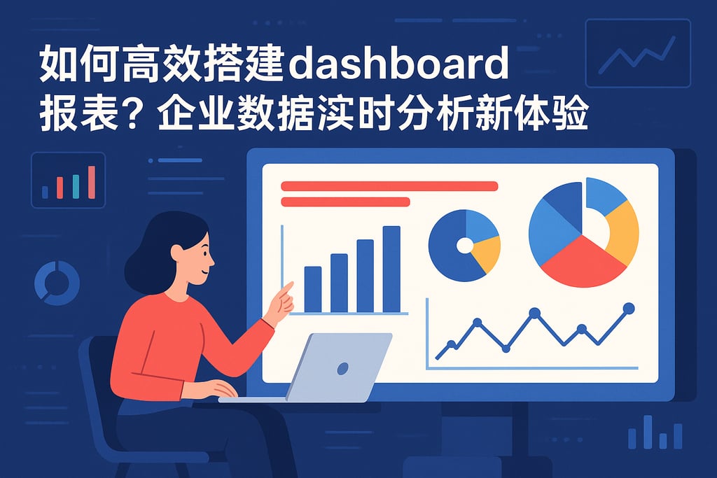 如何高效搭建dashboard报表？企业数据实时分析新体验