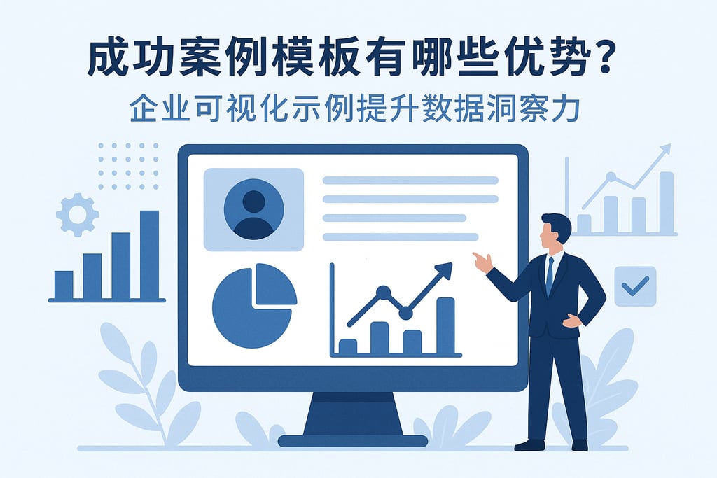 成功案例模板有哪些优势？企业可视化示例提升数据洞察力