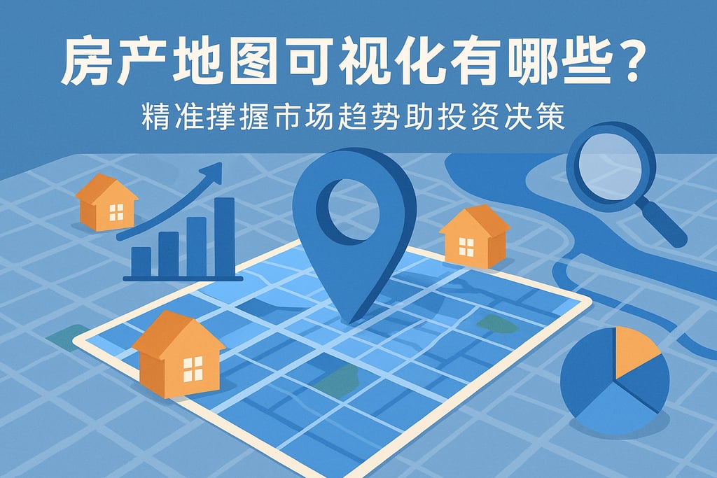 房产地图可视化有哪些优势？精准洞察市场趋势助力投资决策