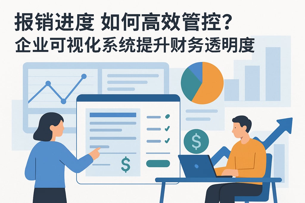 报销进度如何高效管控？企业可视化系统提升财务透明度