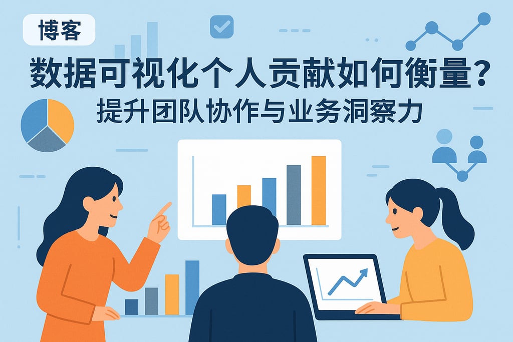 数据可视化个人贡献如何衡量？提升团队协作与业务洞察力