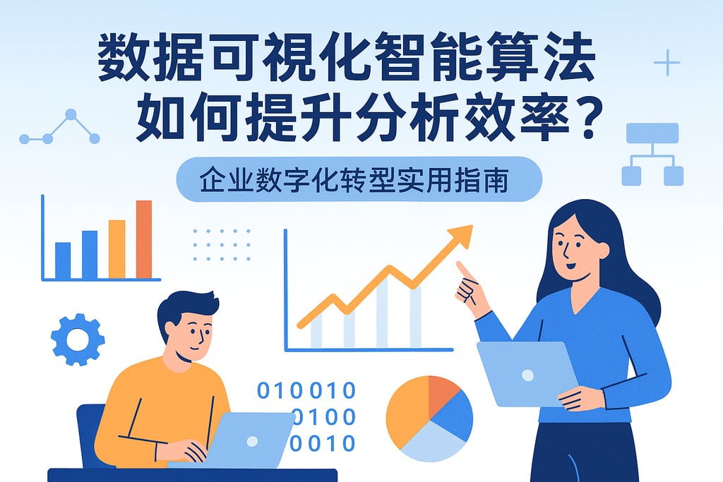 数据可视化智能算法如何提升分析效率？企业数字化转型实用指南
