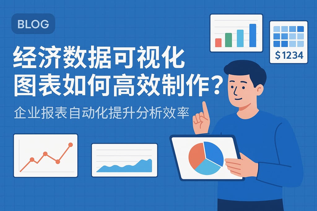 经济数据可视化图表如何高效制作？企业报表自动化提升分析效率