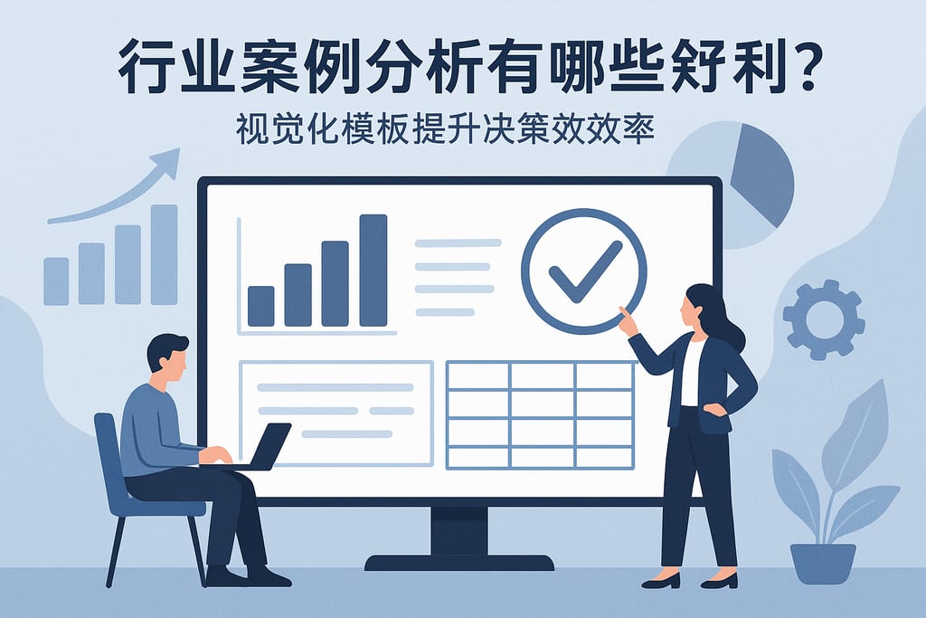 行业案例分析有哪些优势？可视化模板提高决策效率