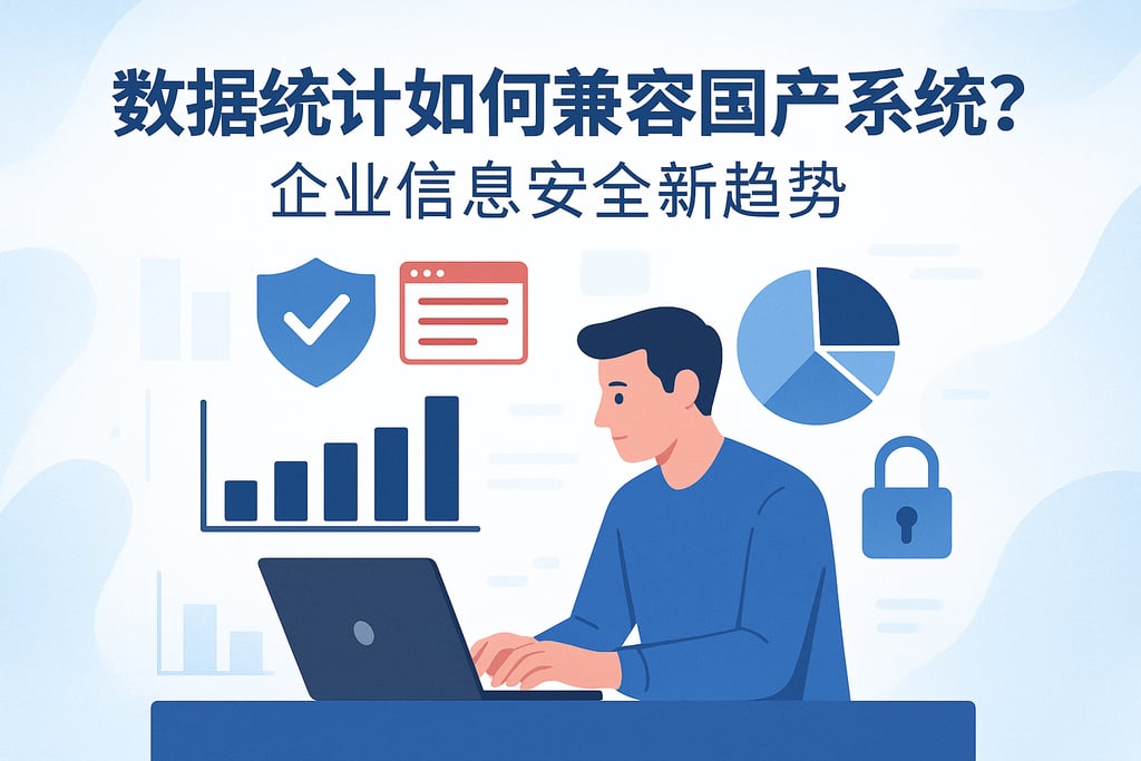 数据统计如何兼容国产系统？企业信息安全新趋势