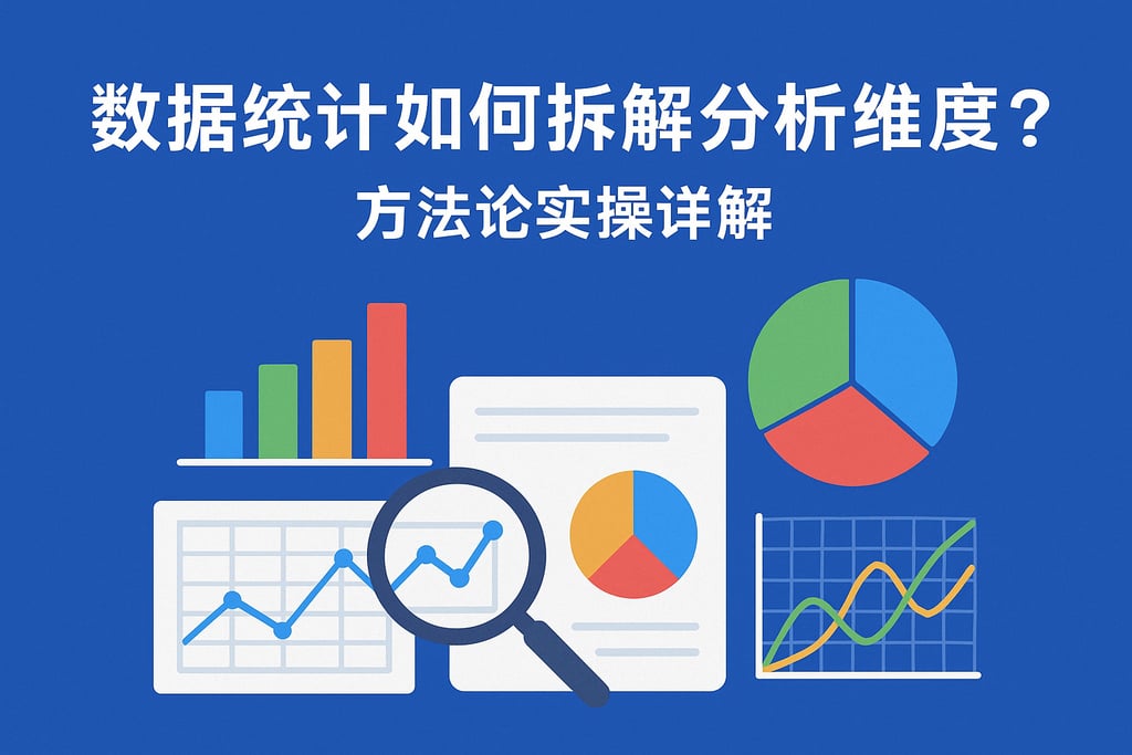 数据统计如何拆解分析维度？方法论实操详解
