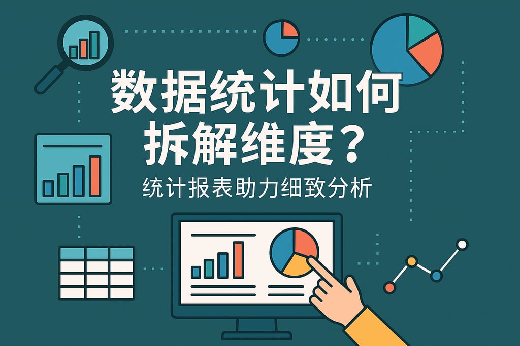 数据统计如何拆解维度？统计报表助力细致分析