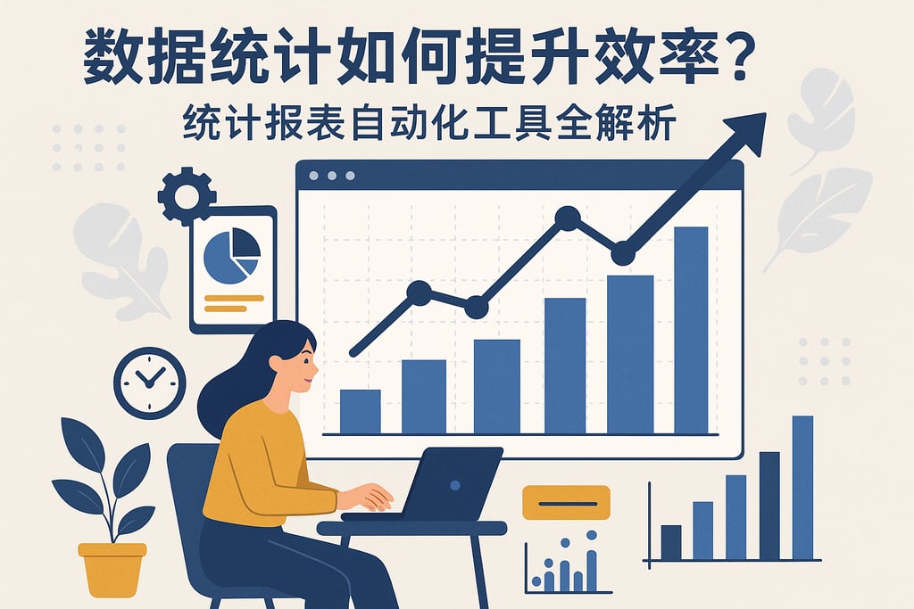 数据统计如何提升效率？统计报表自动化工具全解析