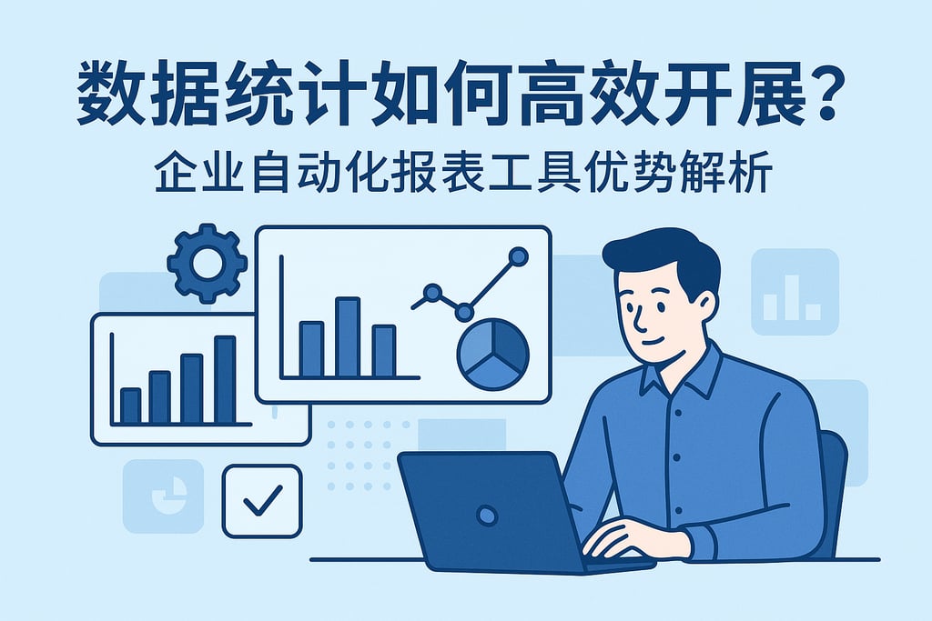 数据统计如何高效开展？企业自动化报表工具优势解析