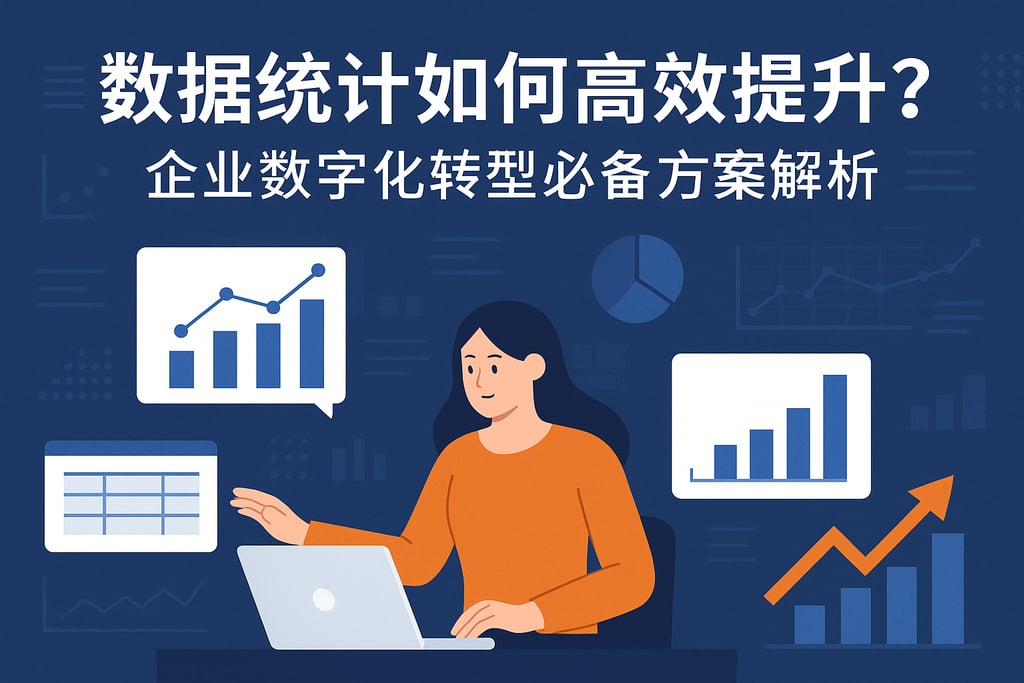 数据统计如何高效提升？企业数字化转型必备方案解析