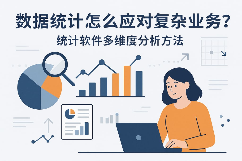 数据统计怎么应对复杂业务？统计软件多维度分析方法
