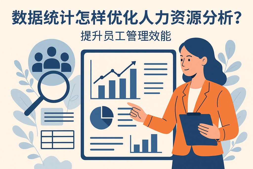 数据统计怎样优化人力资源分析？提升员工管理效能