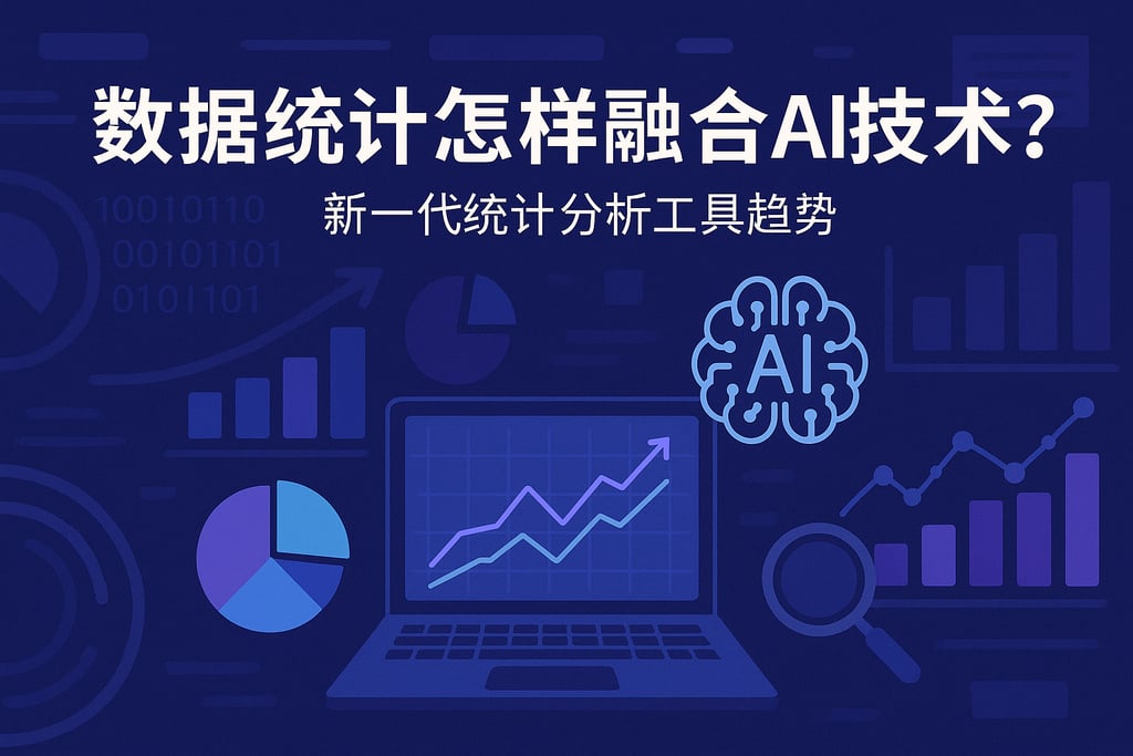 数据统计怎样融合AI技术？新一代统计分析工具趋势