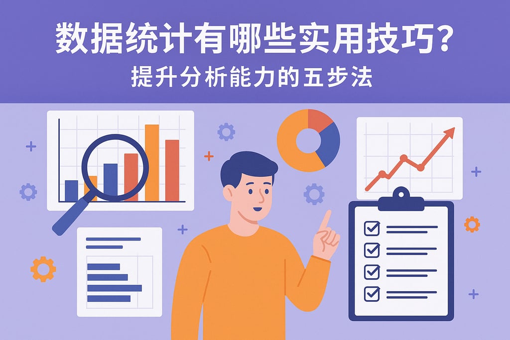 数据统计有哪些实用技巧？提升分析能力的五步法