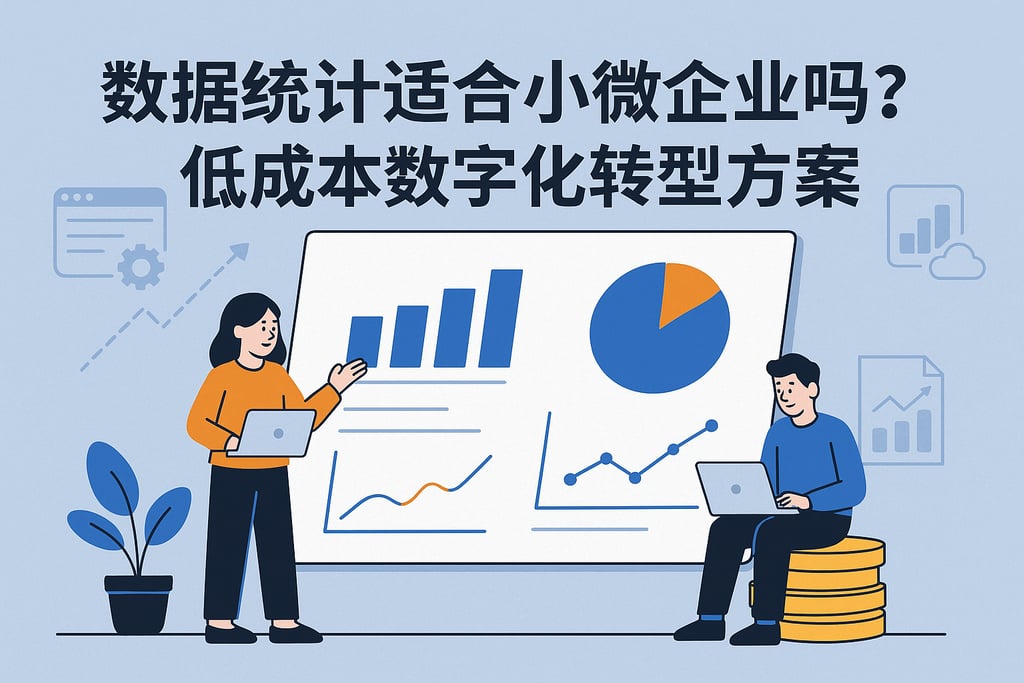 数据统计适合小微企业吗？低成本数字化转型方案