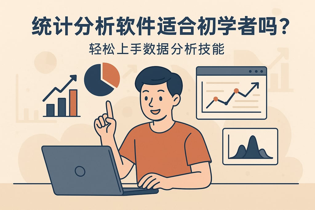 统计分析软件是否适合初学者？轻松上手数据分析技能