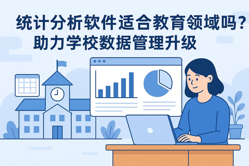 统计分析软件适合教育领域吗？助力学校数据管理升级