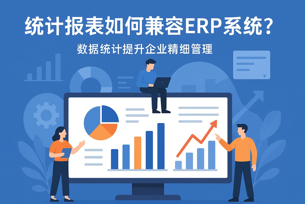 统计报表如何兼容ERP系统？数据统计提升企业精细管理