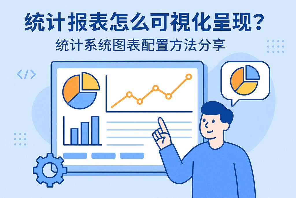 统计报表怎么可视化呈现？统计系统图表配置方法分享