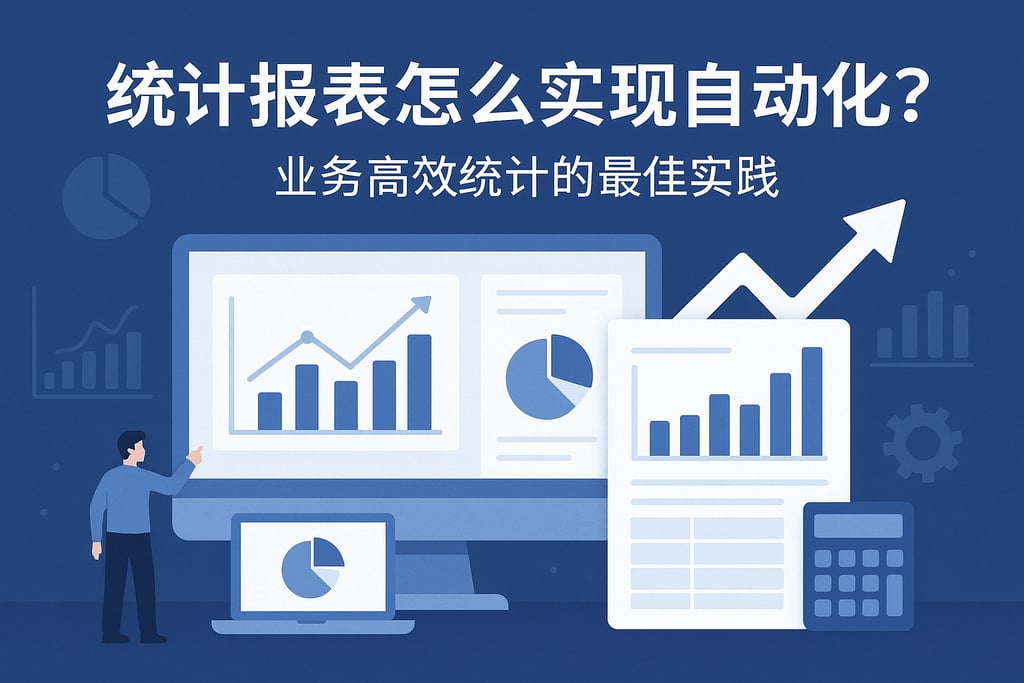 统计报表怎么实现自动化？业务高效统计的最佳实践