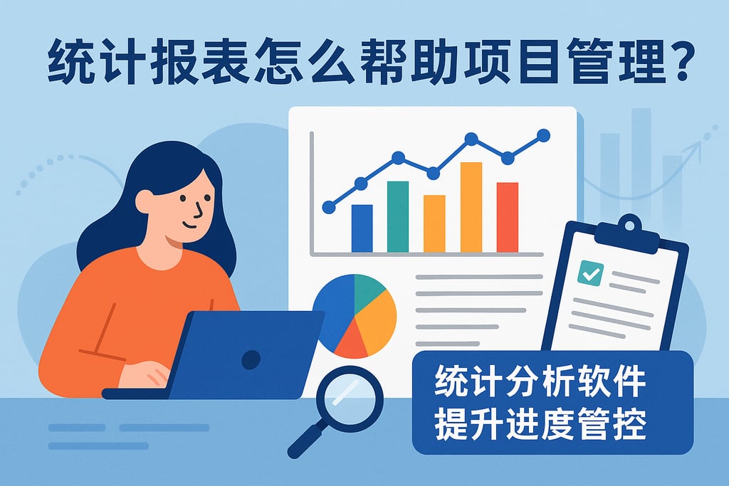 统计报表怎么帮助项目管理？统计分析软件提升进度管控