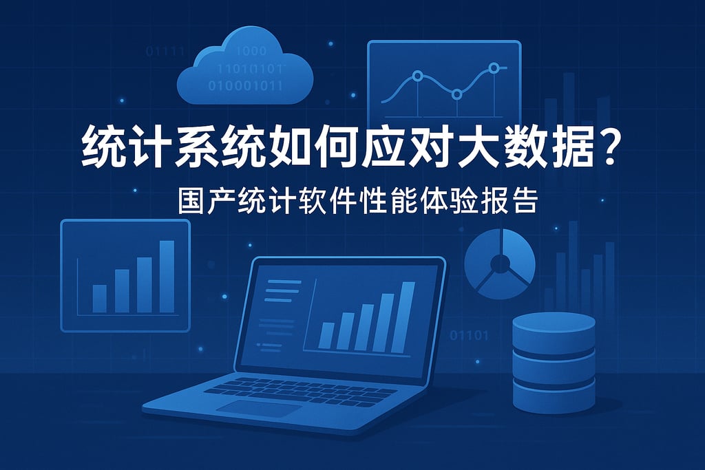 统计系统如何应对大数据？国产统计软件性能体验报告