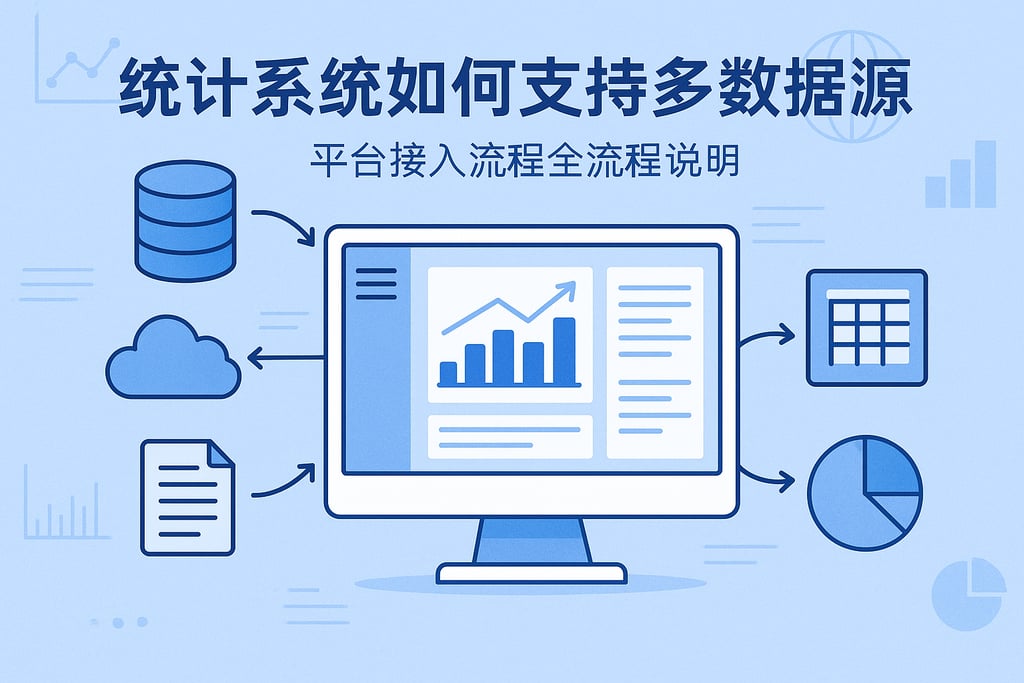 统计系统如何支持多数据源？平台接入流程全流程说明
