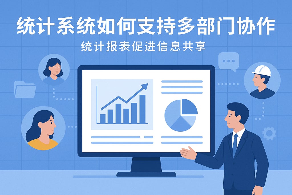 统计系统如何支持多部门协作？统计报表促进信息共享