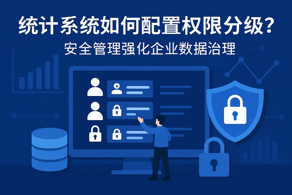 统计系统如何配置权限分级？安全管理强化企业数据治理