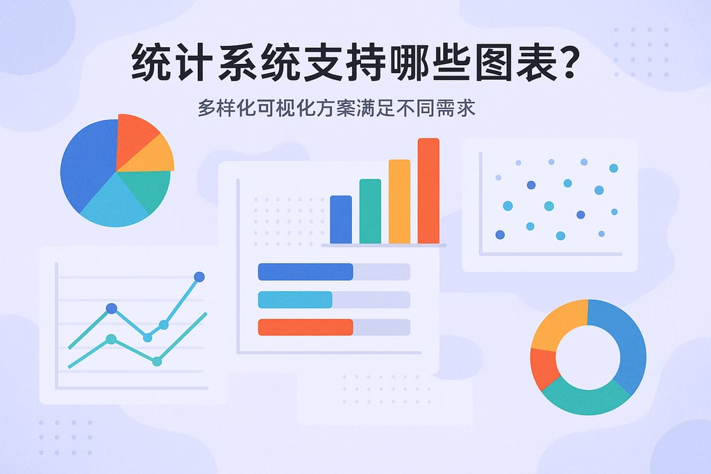 统计系统支持哪些图表？多样化可视化方案满足不同需求