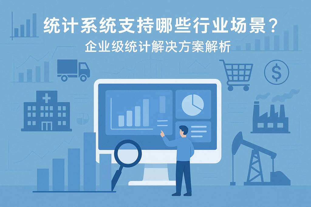 统计系统支持哪些行业场景？企业级统计解决方案解析
