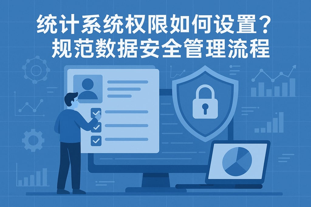 统计系统权限如何设置？规范数据安全管理流程