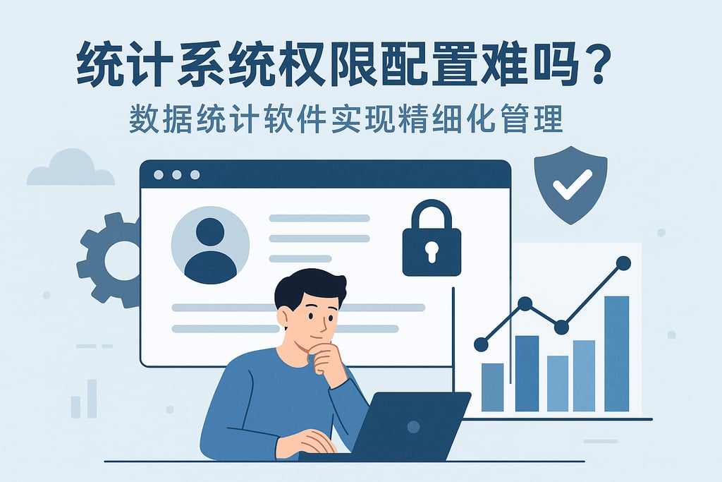 统计系统权限配置难吗？数据统计软件实现精细化管理