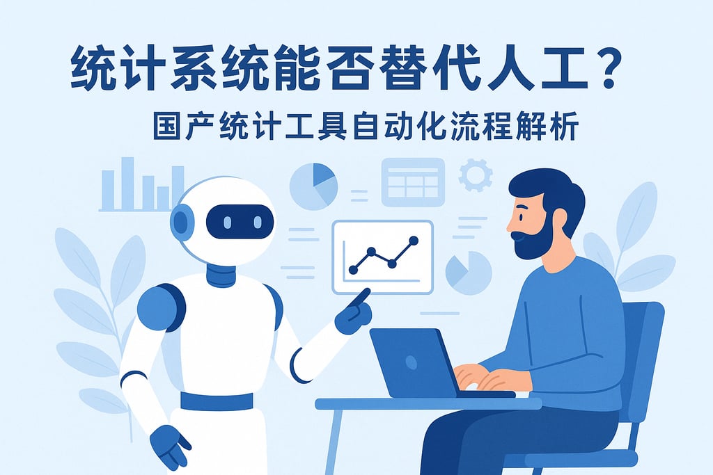 统计系统能否替代人工？国产统计工具自动化流程解析