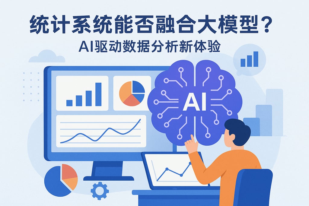统计系统能否融合大模型？AI驱动数据分析新体验
