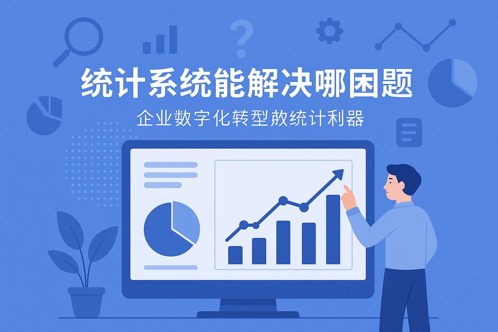 统计系统能解决哪些难题？企业数字化转型的统计利器