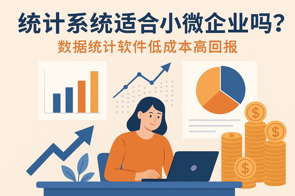 统计系统适合小微企业吗？数据统计软件低成本高回报