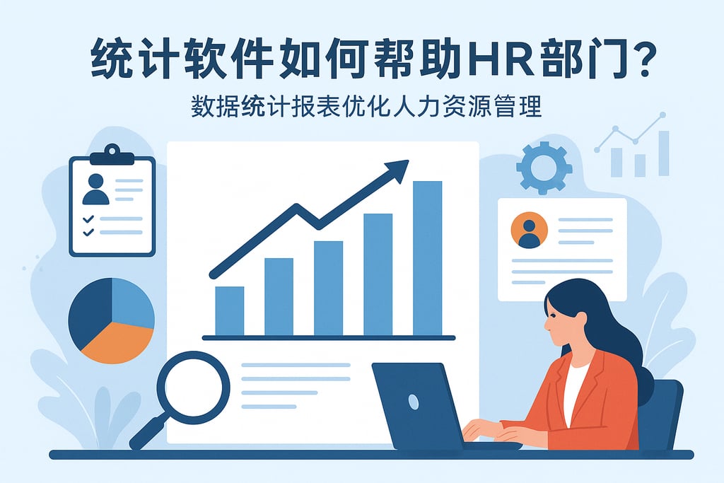 统计软件如何帮助HR部门？数据统计报表优化人力资源管理