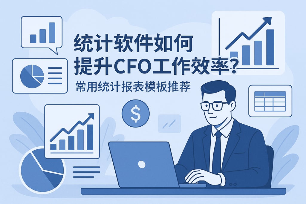统计软件如何提升CFO工作效率？常用统计报表模板推荐